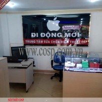 Thi công cửa hàng điện thoại - Anh Kiên - Hà Nội